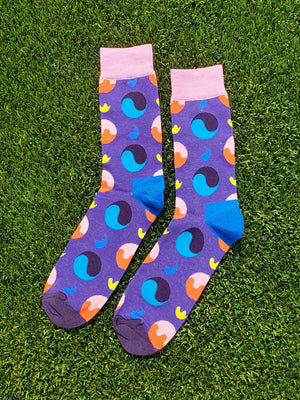 Purple Yin Yang